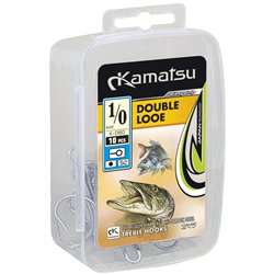 Kamatsu Double Looe 5/0 Czarny Nikiel