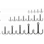 Kamatsu Treble Hook Round 2/0 Nikiel