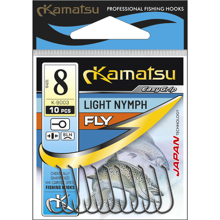 Kamatsu Light Nymph 10 Black Nickel Ringed