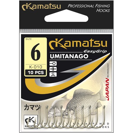 Kamatsu Umitanago 10 Czarny Nikiel Oczko
