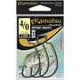 Kamatsu Offset Heavy 4/0 Black Nickel Ringed