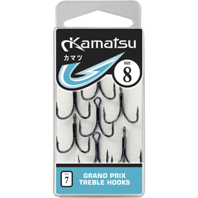 Kamatsu Treble Hook Ultra Light 16 Black Nickel Treble