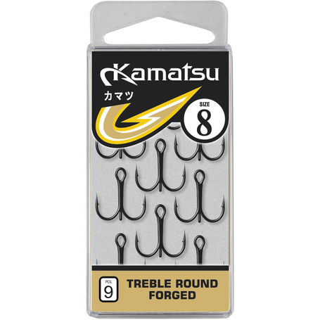 Kamatsu Treble Round Forged 1 Black Nickel