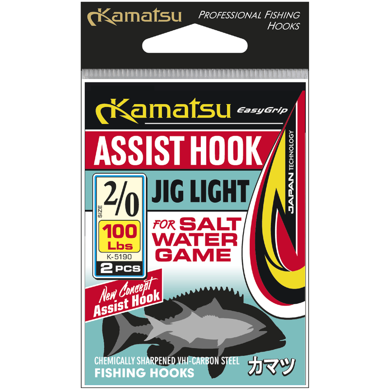 Promo Jigging Assist Hooks Merk Gamakatsu Type Assist 59 Light