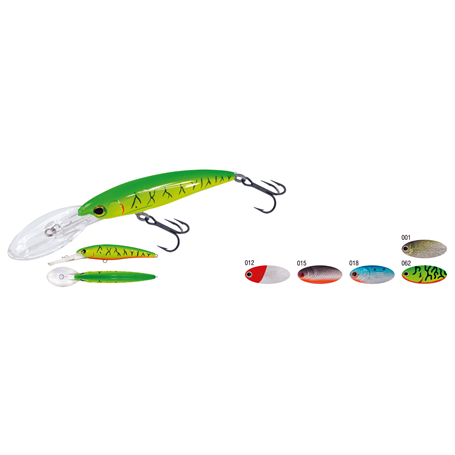 Deep Minnow 140F Spotted Blue