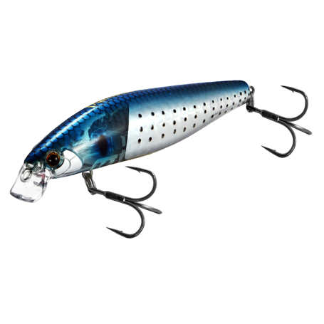 Flash Minnow 99F Spotted Silver Holo