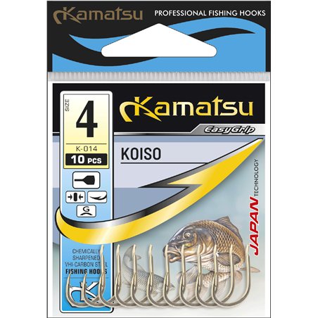 Kamatsu Koiso 2/0 Czarny Nikiel Łopatka