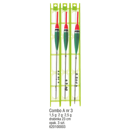 Zestaw Spławikowy Combo A 3 