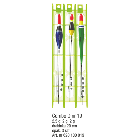 Zestaw Spławikowy Combo D 19 