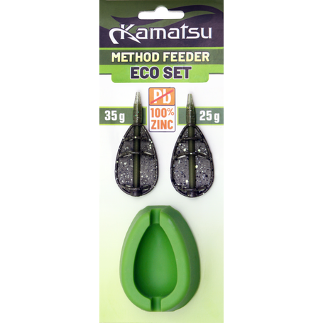 Zestaw Koszyczków Method Feeder Light Eco 25g 35g z foremką