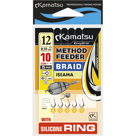 Method Feeder Braid Iseama 6 Silicone Ring