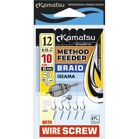 Method Feeder Braid Iseama 6 Wire Screw