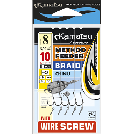 Method Feeder Braid Chinu 6 Wire Screw