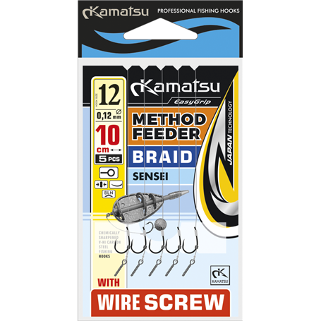 Method Feeder Braid Sensei 6 Wire Screw