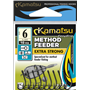 Kamatsu Method Feeder Extra Strong 8 Black Nickel Ringed