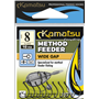 Kamatsu Method Feeder Wide Gap 6 Black Nickel Ringed