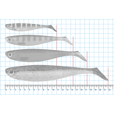 Flat Shad 16.5cm Olive Roach Ripper