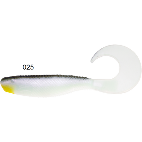 Shad Grub 6.4cm Yellow gills