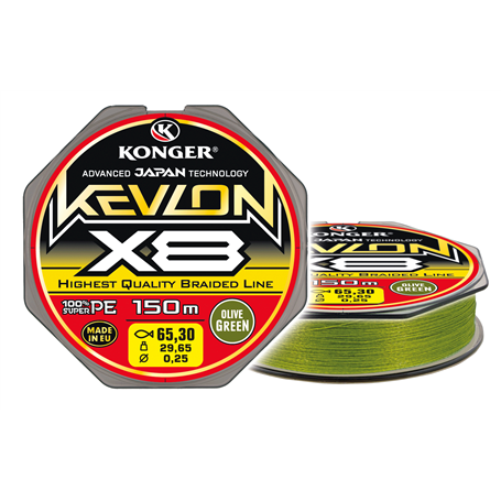 Kevlon Olive Green X8 0,04/150