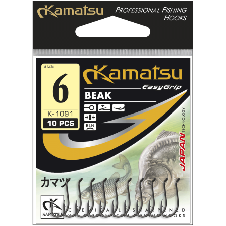 Kamatsu Beak 5/0 Nikiel Oczko