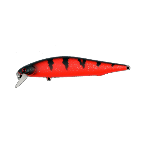 Lucky Minnow Lum 80mm S color 007 Red Tiger