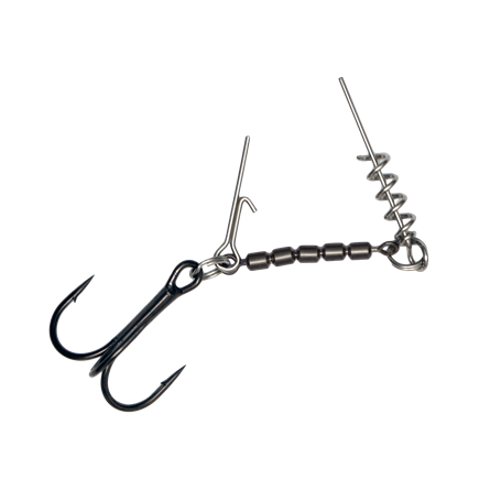 Kamatsu Hyper Strong Vertical Stinger Rig #1/0 Pack. 1 Pc