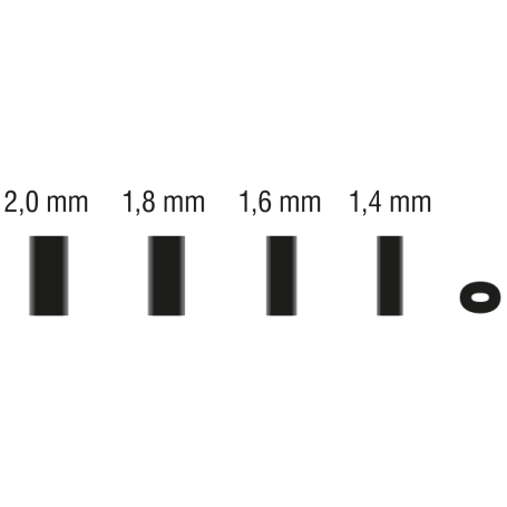 Oval Crimp Tube Diameter 2.0mm Konger