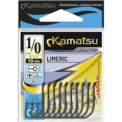 Kamatsu Limeric 1/0 Czarny Nikiel Oczko