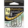 Kamatsu Worm Hook 44 4/0 Czarny Nikiel Oczko