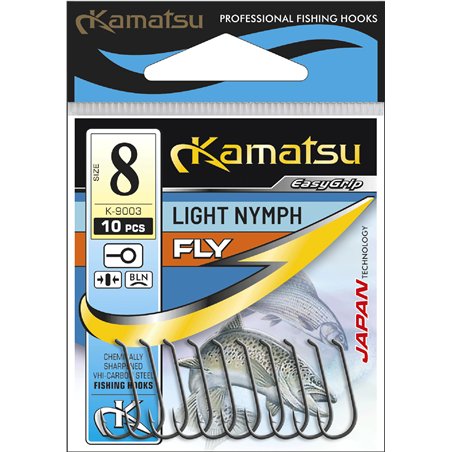 Kamatsu Light Nymph 16 Czarny Nikiel Oczko