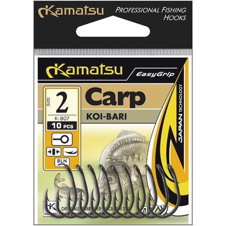 Kamatsu Koi Bari 6 Czarny Nikiel Oczko