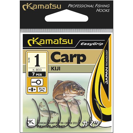 Kamatsu Kiji 6 Czarny Nikiel Oczko