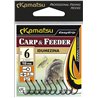 Kamatsu Idumezina Carp & Feeder 6 Black Nickel Ringed