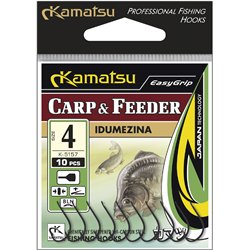 Kamatsu Idumezina Carp & Feeder 4 Black Nickel Flatted