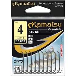 Kamatsu Strap 8 Black Nickel Ringed