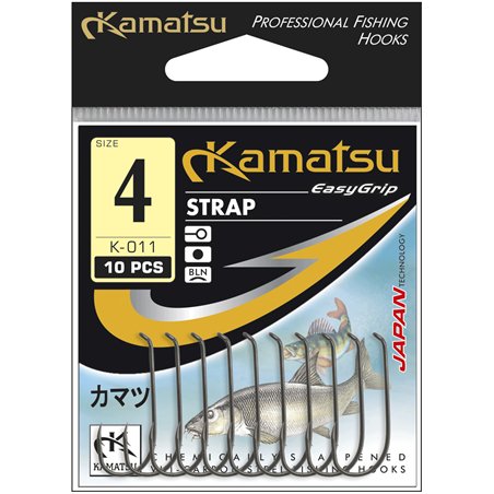 Kamatsu Strap 8 Czarny Nikiel Oczko