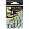 Kamatsu Offset Heavy 2/0 Czarny Nikiel Oczko