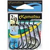 Kamatsu Offset Regular 2/0 Czarny Nikiel Oczko