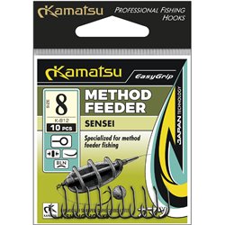 Kamatsu Method Feeder Sensei 8 Black Nickel Ringed