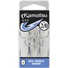 Kamatsu Sea Treble 4/0 Cynk