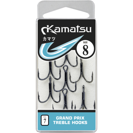 Kamatsu Grand Prix Treble 8 Czarny Nikiel