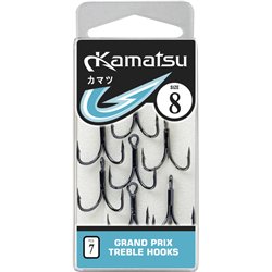 Kamatsu Grand Prix Treble 10 Czarny Nikiel