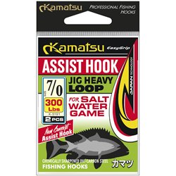 Kamatsu Assist Hook Jig Heavy Loop 11/0 400lbs