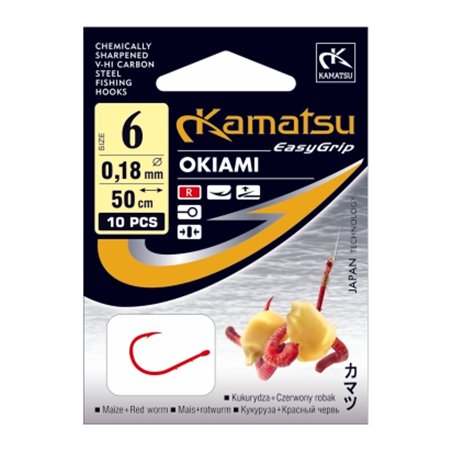 50cm Kukurydza Czerwony robak Okiami 8