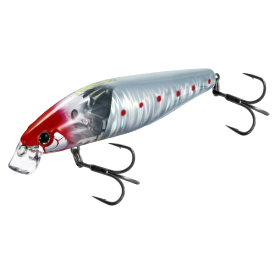 Flash Minnow 99F Spotted White Holo