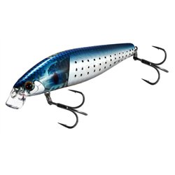Flash Minnow 99F Spotted Silver Holo