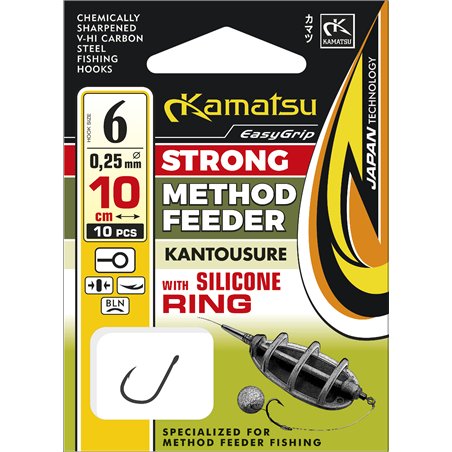 Method Feeder Strong Kantousure 8 with Silicone Ring