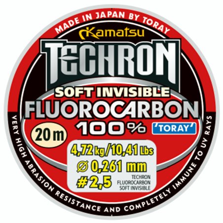 Techron Fluorocarbon 100% Soft Invisible 0,339/20