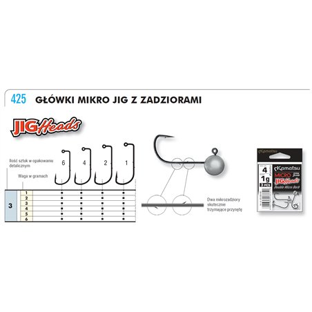Główka Jigowa Micro Special 4 4g