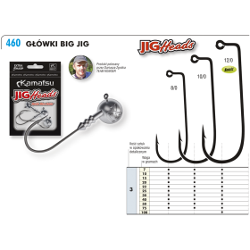 Główka Jigowa Big Jig 8/0 30g